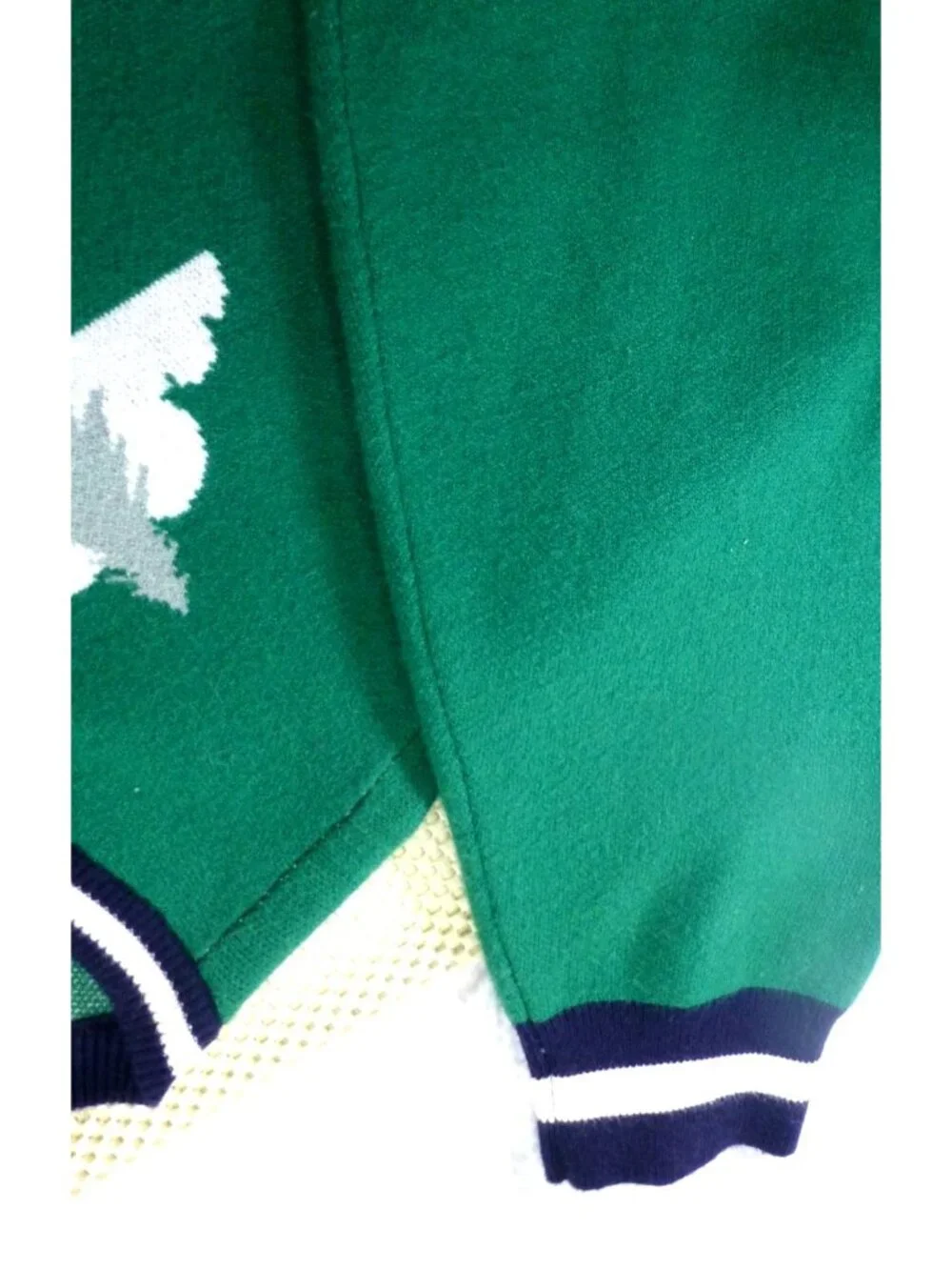 Disney Goofy Golf Sweater Cardigan Green 3X Button-Up Knit Mens Oversized Retro - Picture 8 of 16